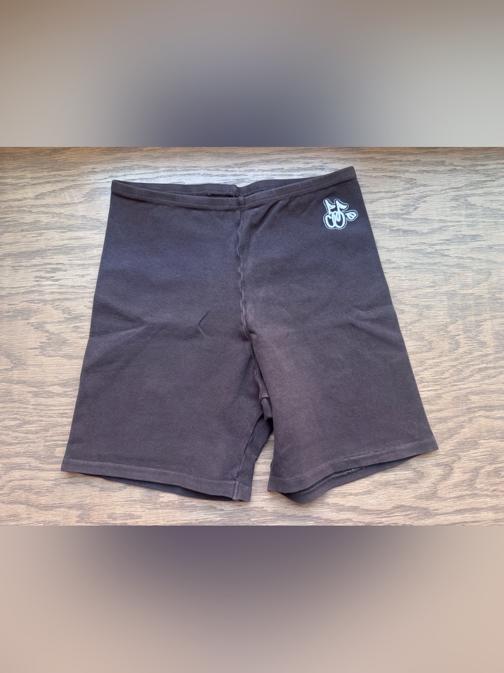 Cherry Los Angeles Basic Logo Biker Shorts Espresso